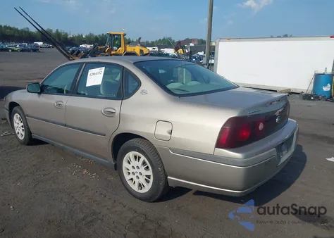 2002 Chevrolet Impala из США, поврежденный, VIN 2G1WF52EX29246537
